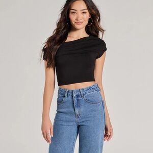 Windsor Black Pencil Skirt